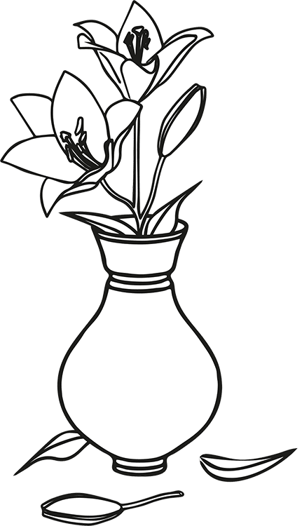 Probate - Graham Colley. Probate - Graham Colley. Illustration of lilies.